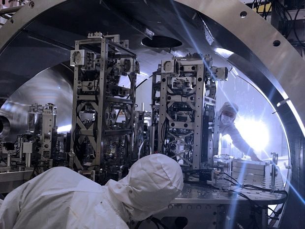 Inside the LIGO detector