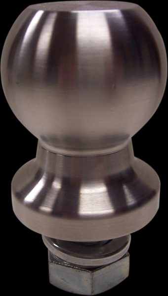 UltraBall stainless steel hitch ball, standing